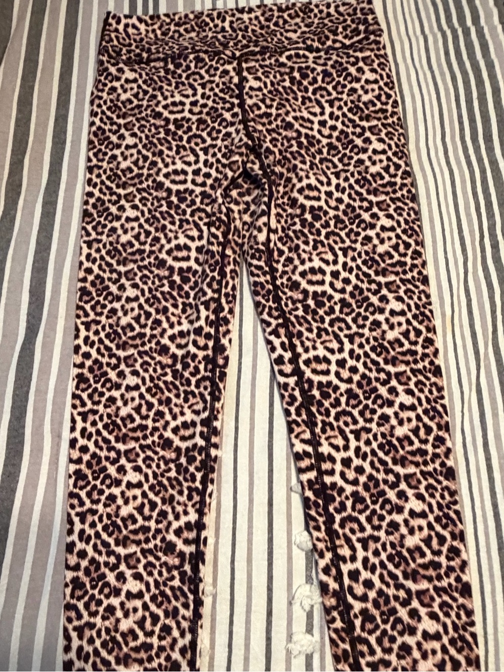 ZYIA women’s  Leopard Print Leggings - brown & Black
